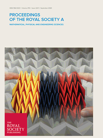 Proceedings of the Royal Society A cover for Big influence of small random imperfections in origami-based metamaterials