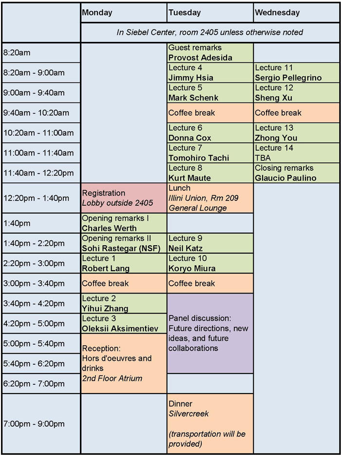 Schedule